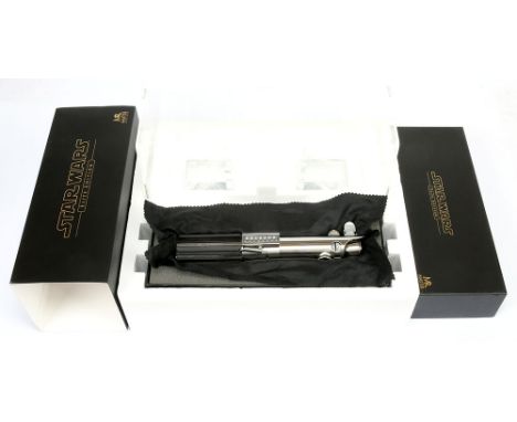 Master Replicas Star Wars 1:1 scale Luke Skywalker Lightsaber Episode IV A New Hope 2005 Collectors Society Elite Edition SW-