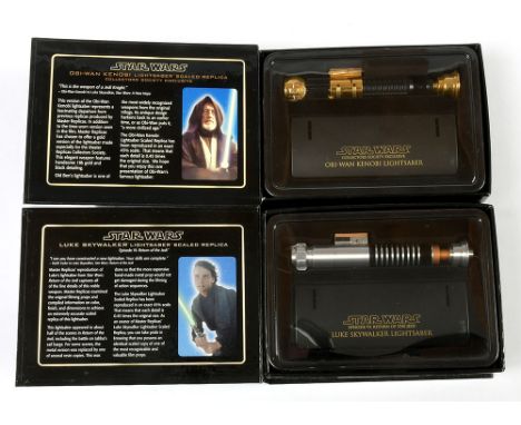 Master Replicas Star Wars .45 scale Luke Skywalker Lightsaber Episode VI Return of the Jedi SW-300, Near Mint complete, withi