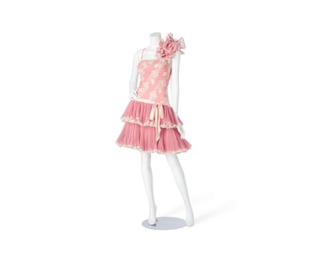 A Mitzi Gaynor Emmy Award®-winning flapper dress worn on Mitzi...Roarin' in the 20's, designed by Bob MackieCBS, 1976. Pink a