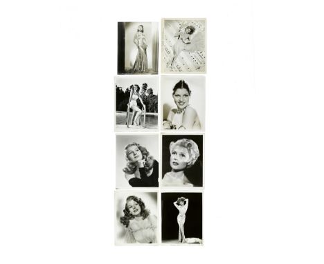 A Rita Hayworth group of portrait and pinup photographsComprising 43 silver gelatin photographs beginning with her years as s