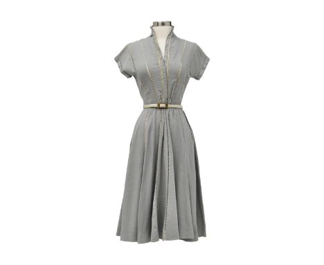 A Barbara Stanwyck dress from The File on Thelma Jordan, also worn by Teresa Wright in Something to Live ForParamount Picture