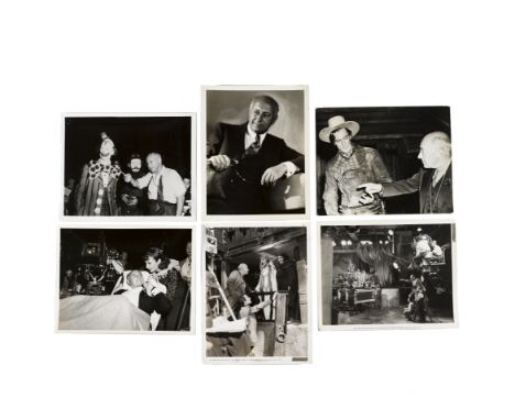 A Cecil B. DeMille archive of photographsComprising 66 silver gelatin photographs featuring DeMille in action directing some 