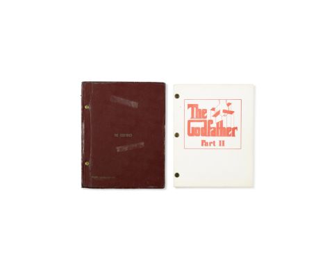 A pair of screenplays for The Godfather and The Godfather: Part IIParamount Pictures, 1972 and 1974. Comprising a mimeographe