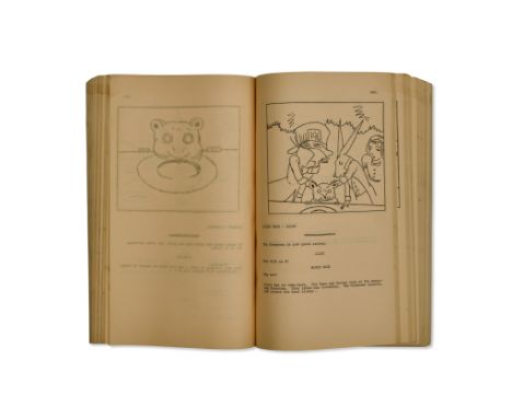 A Baby LeRoy personal script of Alice in WonderlandParamount Pictures, 1933. Mimeographed manuscript, screenplay by Joseph L.