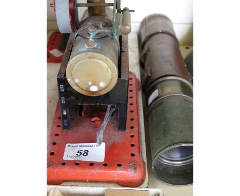 A Vintage Mamod steam engine.