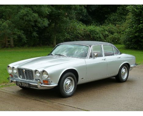 - A very rare manual over-drive Jaguar XJ6 in a most agreeable colour combination
- Wonderful early history file containing a
