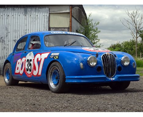 - Converted into a racer by renowned Jaguar historian and FIA official Jim Lowry
- Subsequently developed by later owners inc