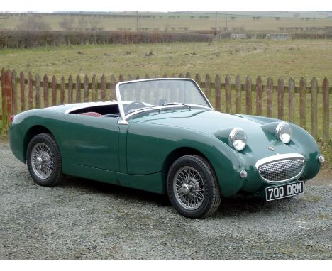 - A 'home market' car that was restored using a corrosion-free (ex-USA) bodyshell
- Coventry Climax-inspired 998cc engine, c.