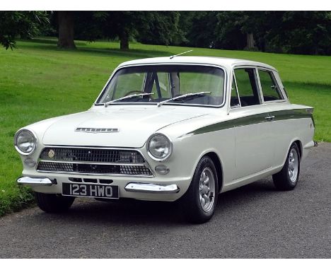 - Road registered as a Ford Lotus Cortina by Monmouthshire County Council on 26th August 1963 with the number plate '123 HWO'