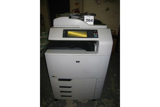 HP COLOUR LASERJET CM6030f MFP WITH TEST PRINT, SOFTWARE & QUICK START GUIDE