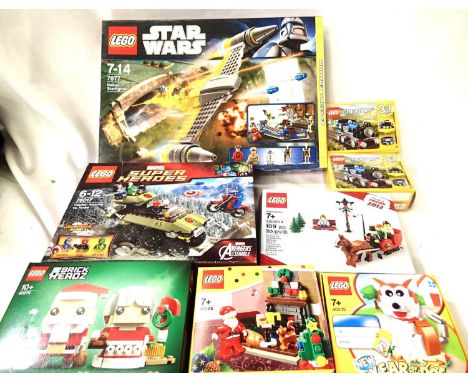 Selection of Lego sets, contents unchecked. P&amp;P Group 2 (£18+VAT for the first lot and £3+VAT for subsequent lots) 