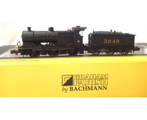 Bachmann/Farish N Gauge 4F Black 3848, Johnson Tender, in very good condition, missing paperwork, wrong box, good. P&amp;P Gr