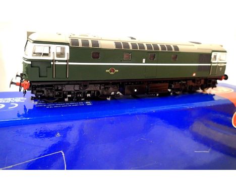 Heljan 27201 CL27 Diesel, D5356 BR Green, Late Crest, damage to buffer beams, detail fitted. P&amp;P Group 1 (£14+VAT for the