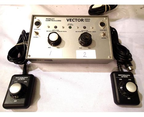 Morley Controllers Vector Zero Two twin controllers, with two handheld controllers. P&amp;P Group 1 (£14+VAT for the first lo