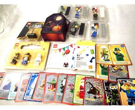 Selection of Lego cards minifigures etc. P&amp;P Group 1 (£14+VAT for the first lot and £1+VAT for subsequent lots) 