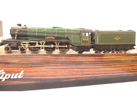Liliput Flying Scotsman, 60103, BR Green, Late Crest, in good to very good condition, box fair. P&amp;P Group 1 (£14+VAT for 