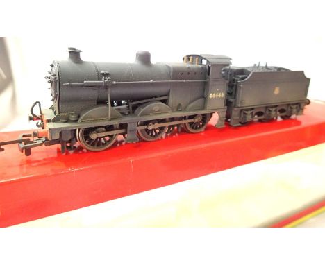 Hornby R2138 Fowler 4F, BR Black, 44446 Early Emblem, weathered, in excellent condition, wrong box, no paperwork/detail pack.