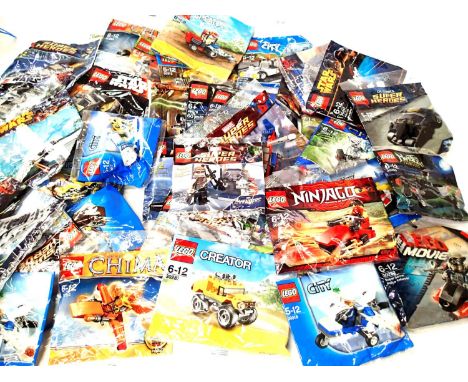 Forty Lego kits in sealed bags. P&amp;P Group 3 (£25+VAT for the first lot and £5+VAT for subsequent lots) 