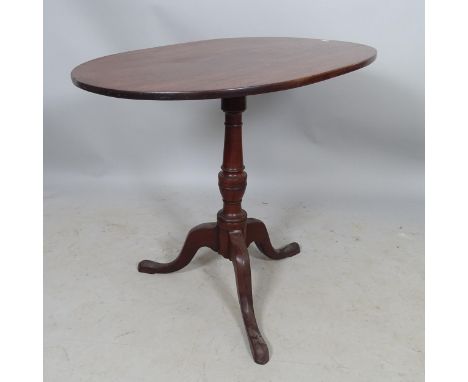 A mahogany turned wood standard lamp, on platform base, height to bayonet fitting 163cm 