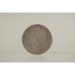 A GEORGE IV HALF CROWN 1823, V F.