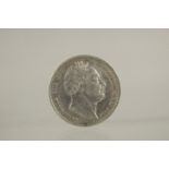 A WILLIAM IV HALF CROWN, 1836 G V / F.