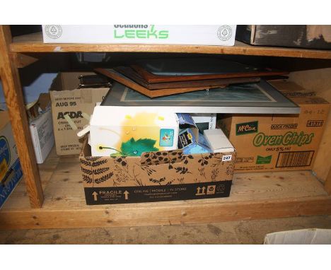 Shelf of sundries