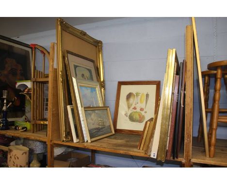 Shelf of pictures
