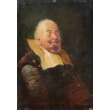 Sir John FalstaffBildnismaler des 19. JahrhundertsÖl/Blech. 24,2 x 17 cm; ungerahmt. - Randmängel,