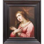 Geldorp, GortziusDie büßende Maria Magdalena(Löwen 1552-um 1616 Köln) Öl/Holz. Links oben
