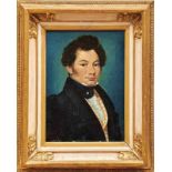 Bildnis eines HerrenPortraitmaler der BiedermeierzeitÖl/Lwd. Rechts unten sign. und dat. "Michel