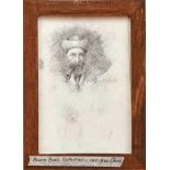 Denis, Maurice (Attrib.)Wohl Selbstbildnis des Künstlers und Figurenstudie zu einer Frau(Granville