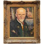 Liebermann, ErnstBildnis eines Herren in Interieur(Meiningen 1869-1960 Beuerberg) Öl/