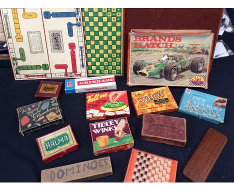 Toys: A collection of assorted boxed toys and board games to include: Brands Hatch, Sorry, Halma, Whot, Jack Straws, Tidley W