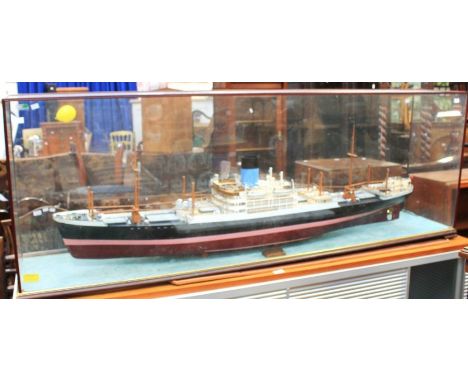 M.V. Eumaeus: A detailed 1:96 Scale model of&nbsp;the Blue Funnel Line passenger/cargo ship&nbsp;Eumaeus&nbsp;originally buil