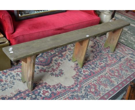 A French pine bench