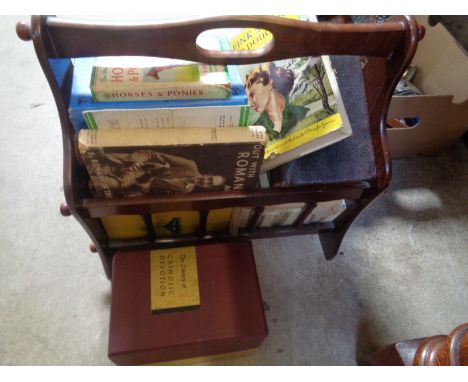 Qty. of Vintage Observers books, Antiquarian books and a cased The Library of Catholic Devotion