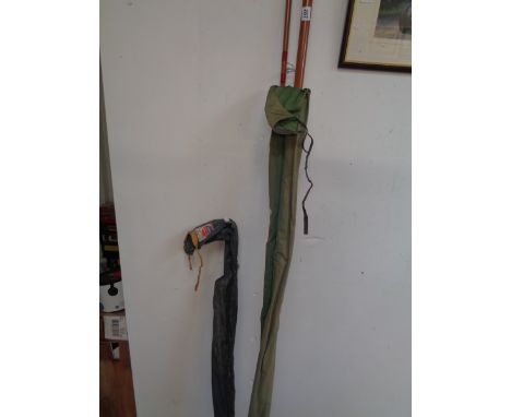 Milbro Vintage fishing Rod and another Fishing Rod