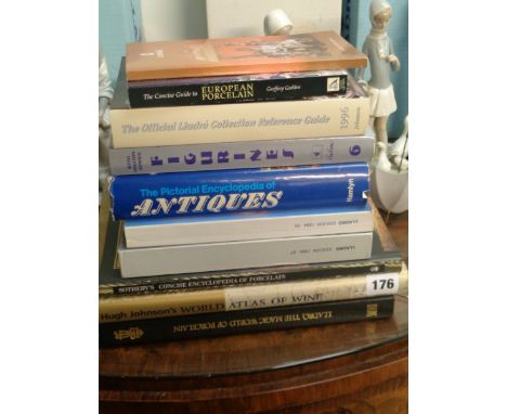 Collection of Lladro and other antiques reference guides