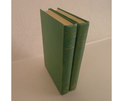2 x vintage Collins New Naturalist green hardback books comprising The World of Spiders by W S Bristowe 1958 First Edition an