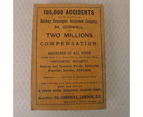 Whitaker's Almanack for 1885 published by J Whitaker, Paternoster Row, London. Softback in overall good condition showing lig