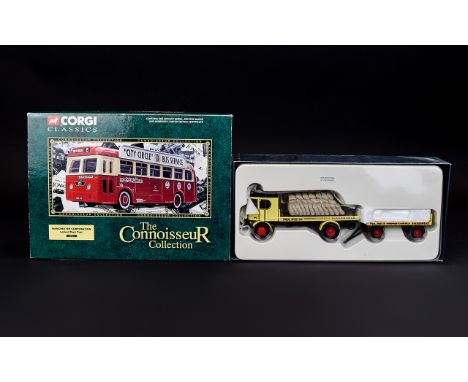 Corgi Classics The Connoisseur Collection Ltd and Numbered Edition Diecast Scale 1.50 Model - Manchester Corporation Leyland 