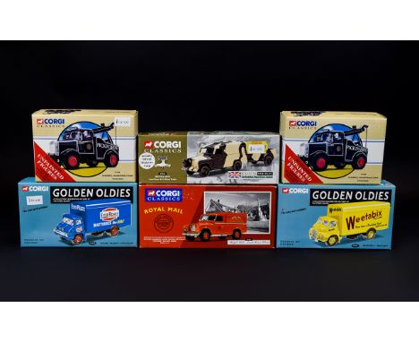 Corgi Classics Ltd Edition - Collection of Diecast Scale Models 1.5 For The Adult Collectors ( 6 ) Six In Total. Comprises 1/