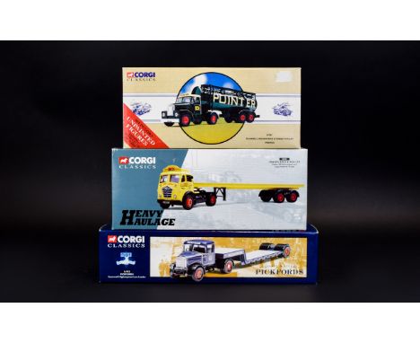 Corgi Classics Ltd and Numbered Edition Detailed Diecast Scale Models For The Adult Collectors ( 3 ) Three In Total. Comprise