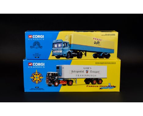 Corgi Classics Numbered Limited Edition Die-Cast Scale Models for Adult Collectors, Scale 1.50, 2 in total, comprising 1/ Gib