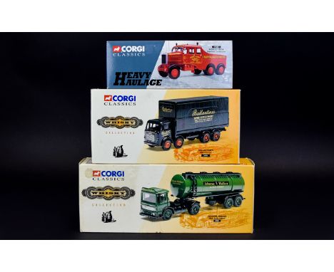 Corgi Classics Ltd and Numbered Edition Detailed Diecast Scale 1.50 Models For The Adult Collector ( 3 ) Three In Total. Comp
