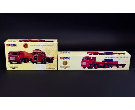 Corgi Classics The British Road Service Collection Numbered Limited Edition Die-Cast Models for Adult Collectors, Scale 1.50,