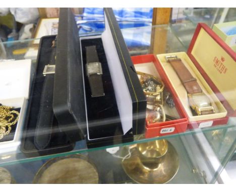 ASSORTMENT OF LADIES & GENTS VINTAGE WRISTWATCHES INCLUDING A 10 JEWELS WATCH ON EXPANDING STRAP, TWO ROAMER WATCHES, ROTARY 