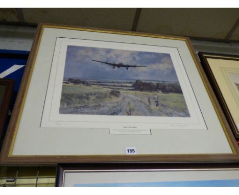 LIMITED EDITION PRINT 'LAST ONE HOME' NO. 93/500 BY ALLEN SHUTTLE BOLHAM SIGNED IN PENCIL F/G