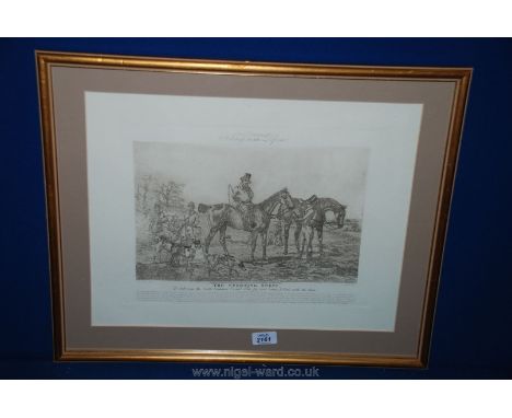 After H. Alken "The Sporting Sweep" engraved by J. Harris, published 1 Jan 1833 R Ackermann