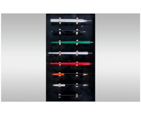 Roneo Ltd, Metal Case Containing Lino Printing Block Hand Tools (8) For Detailed Work. 